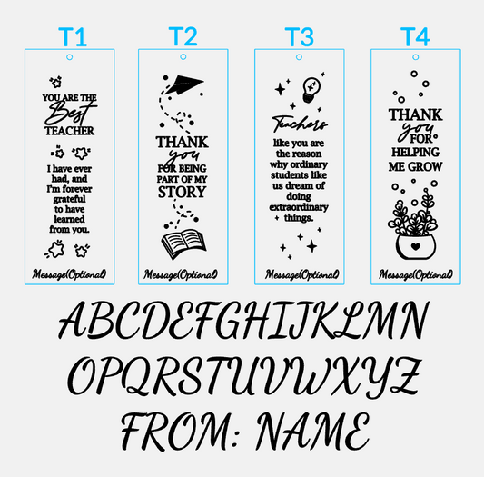 Customised Bookmarks