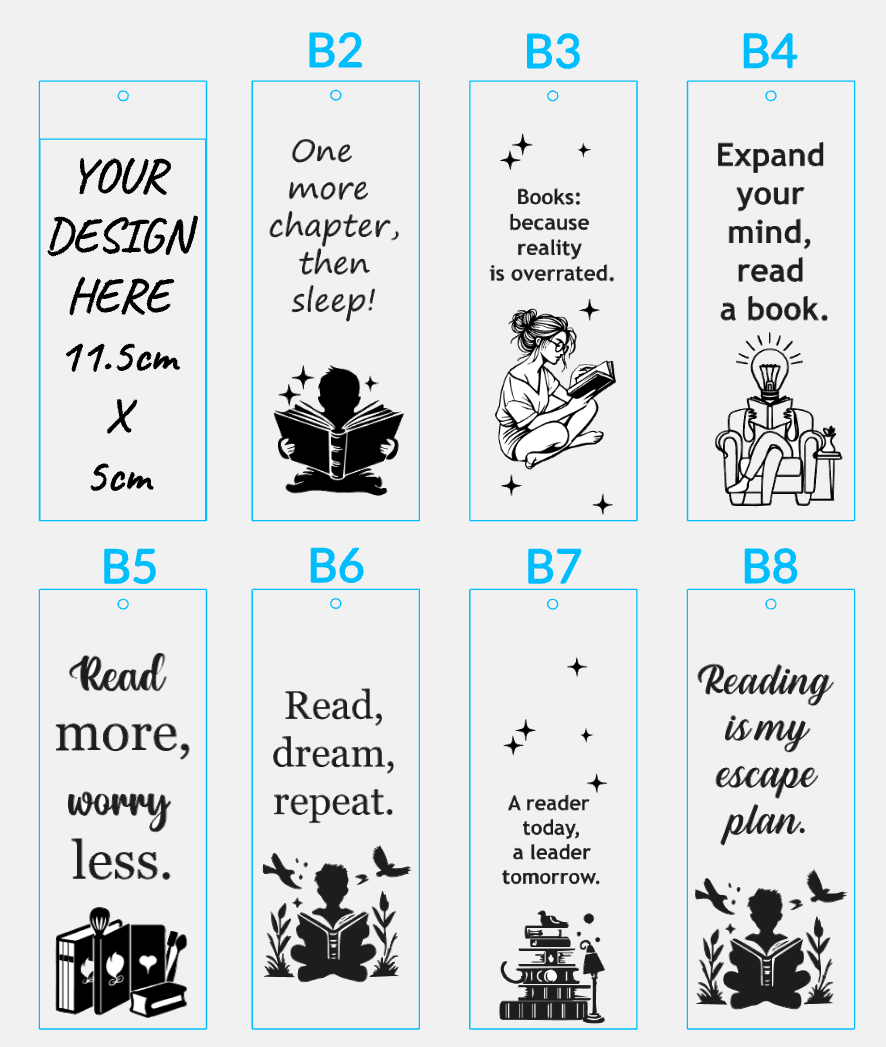 Customised Bookmarks