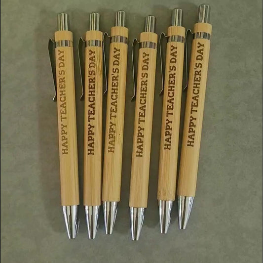 Bamboo Engraved Pen